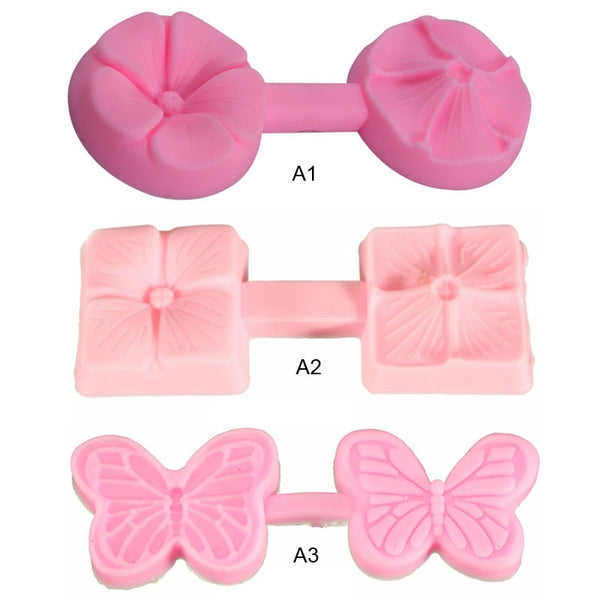 3D Flower Blossom Butterfly Silicone Mold For Fondant Icing Sugarcraft Cake Decoration