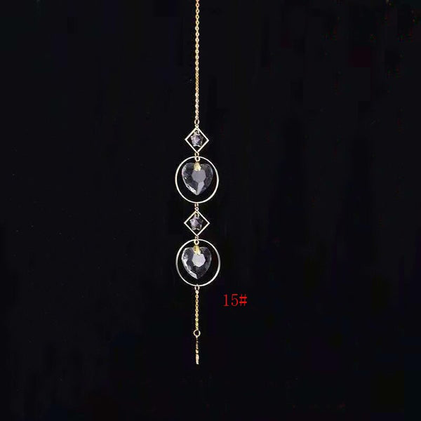 1pce Crystal Suncatcher Ball Prism Handmade Rainbow Maker Hanging Drop Pendant Decor