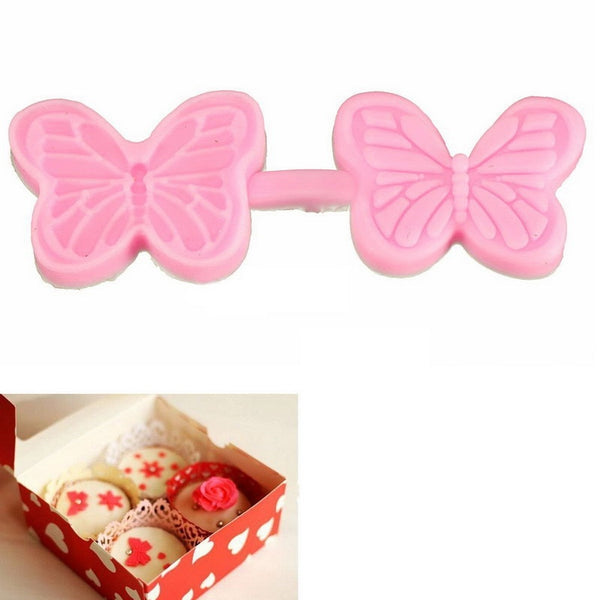3D Flower Blossom Butterfly Silicone Mold For Fondant Icing Sugarcraft Cake Decoration