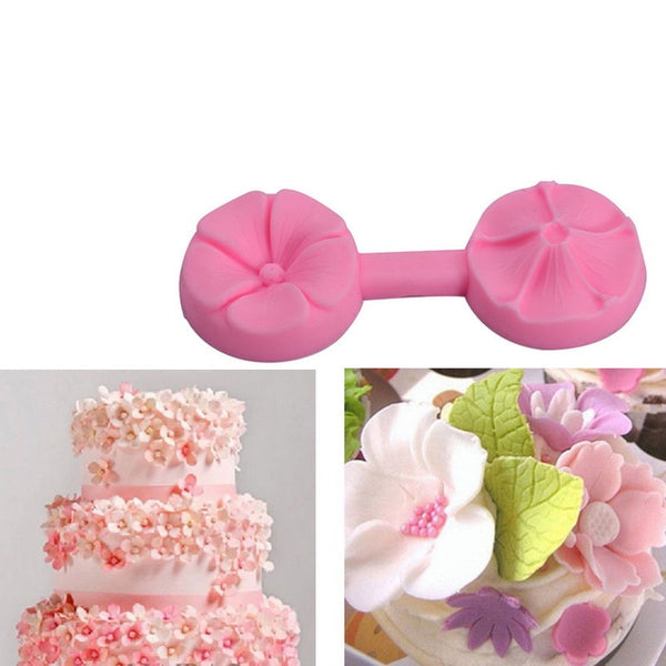 3D Flower Blossom Butterfly Silicone Mold For Fondant Icing Sugarcraft Cake Decoration