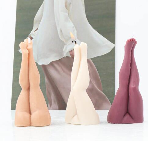 Womens Legs Thighs Silicone Mold Mould Candle Epoxy Resin Soap 11cm