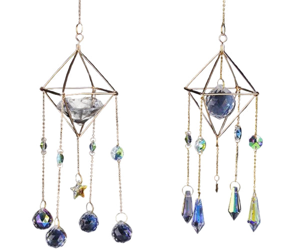 Transparent Crystal Feng Shui Suncatcher Window Ornament