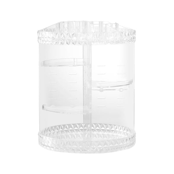 Embellir Makeup Case Acrylic Rotating Cosmetic Organiser Storage Display Holder