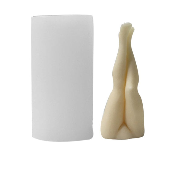 Womens Legs Thighs Silicone Mold Mould Candle Epoxy Resin Soap 11cm