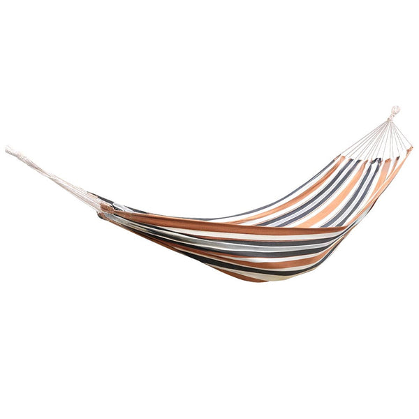 Gardeon Hammock Bed Polyester 200kg Outdoor Striped