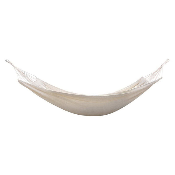 Gardeon Hammock Bed Cotton 200kg Storage Bag Outdoor Cream