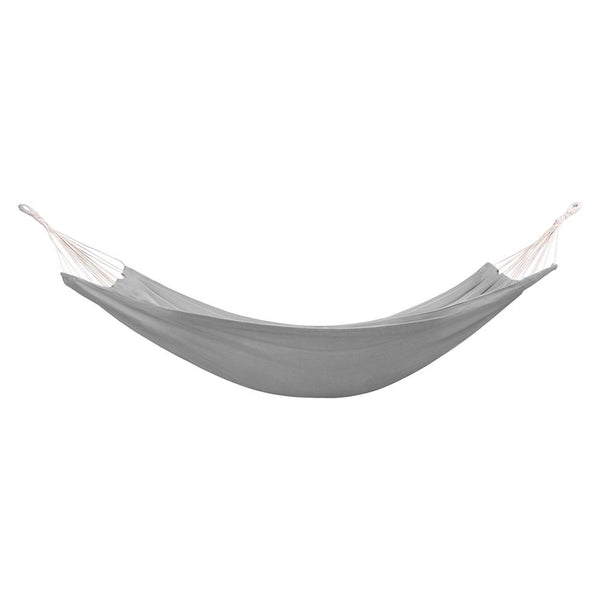 Gardeon Hammock Bed Cotton 200kg Storage Bag Outdoor Grey