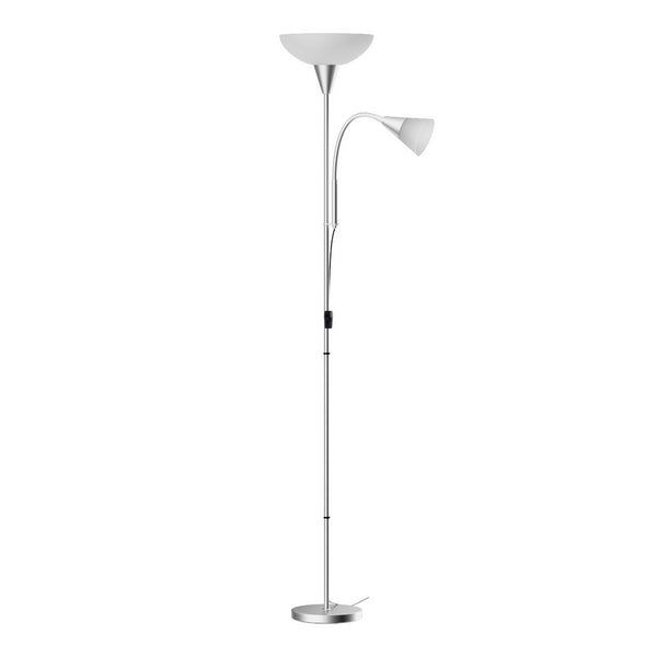 Artiss Floor Lamp Light Mother and Child Modern Living Room Office Reading Silver