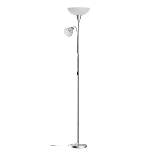 Artiss Floor Lamp Light Mother and Child Modern Living Room Office Reading Silver