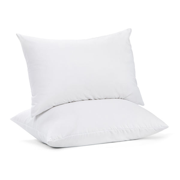 Pair Hacienda 800gsm Microfibre Hypoallergenic Cooling Pillows 50 x 75cm