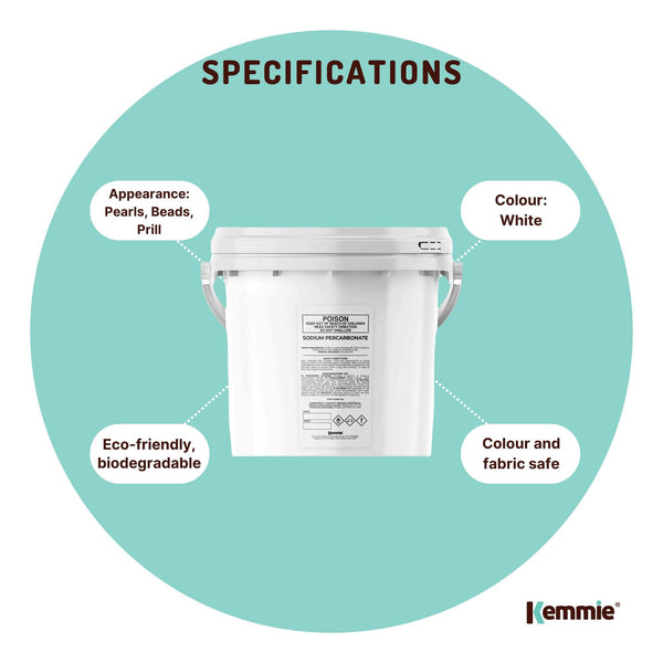 Sodium Percarbonate Eco Laundry Cleaner Brewing Sanitiser Oxygen Bleach 5kg