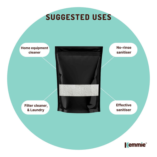 Sodium Percarbonate Eco Laundry Cleaner Brewing Sanitiser Oxygen Bleach 400g