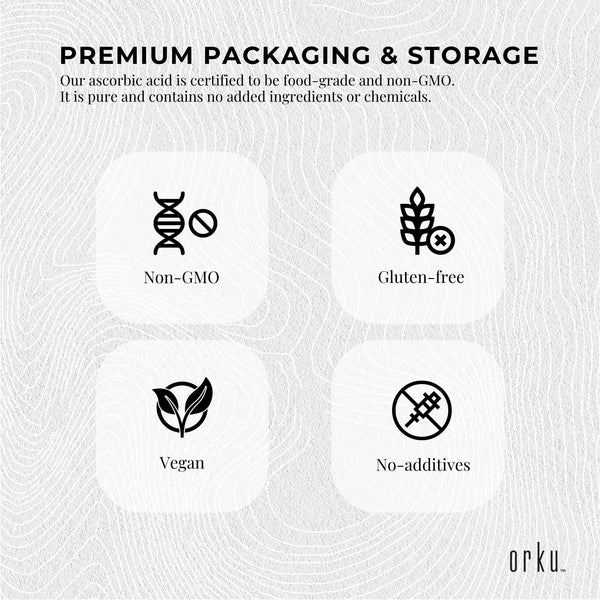 Sodium Ascorbate Powder Vitamin C Buffered Pharmaceutical Ascorbic Acid 5kg