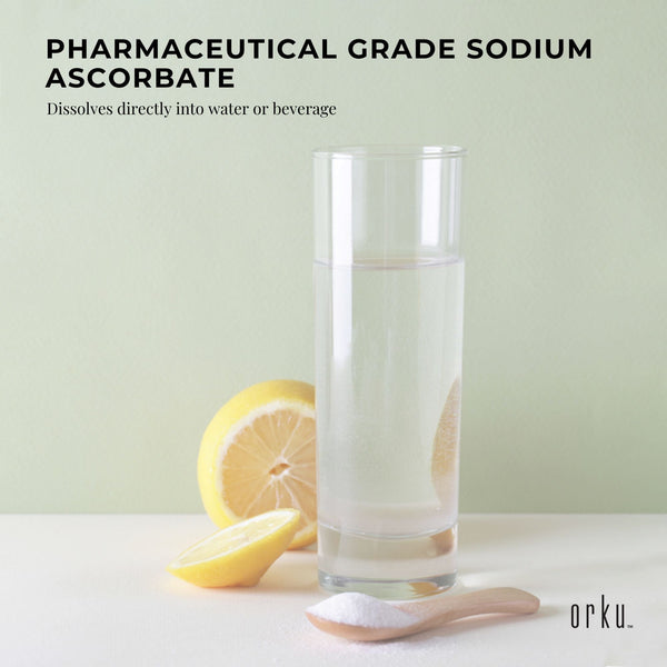 Sodium Ascorbate Powder Vitamin C Buffered Pharmaceutical Ascorbic Acid 20kg