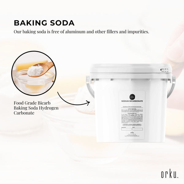 Sodium Bicarbonate Baking Soda Hydrogen Carbonate Powder Food Grade 5kg