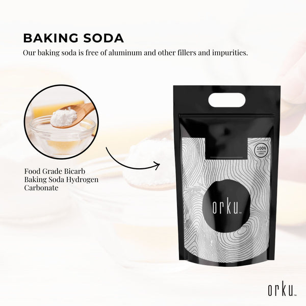 Sodium Bicarbonate Bicarb Baking Soda Hydrogen Carbonate Powder Food Grade 5kg