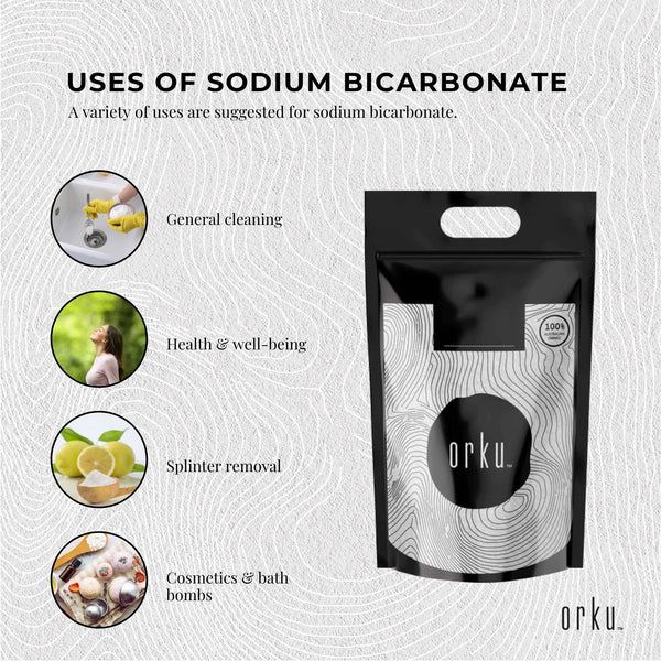 Sodium Bicarbonate Bicarb Baking Soda Hydrogen Carbonate Powder Food Grade 5kg