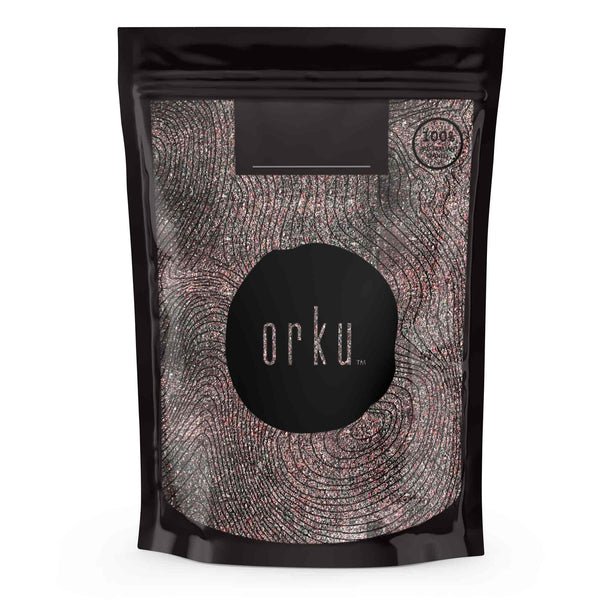 Orku Himalayan Black Rock Salt Kala Namak Cooking Fine Grain 400g