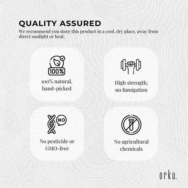 Orku Pure Ethiopian Black Seed Nigella Sativa Cumin Oil Cold Pressed 100ml