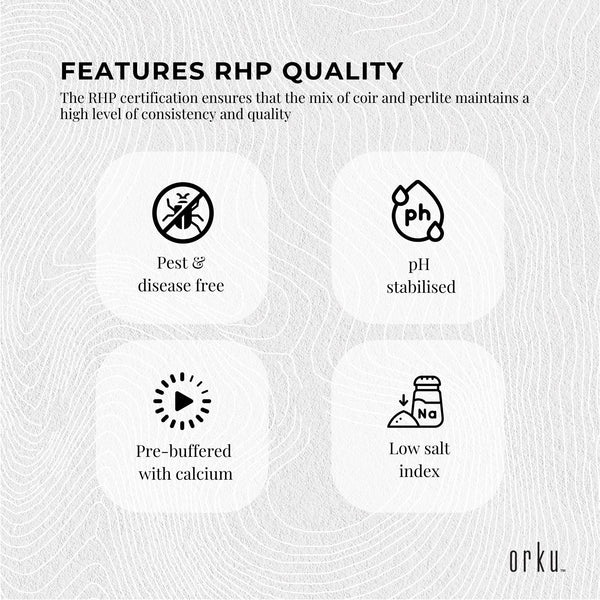 Premium Coco Perlite Mix 70% Coir Husk 30% Hydroponic Plant Growing Medium 10L