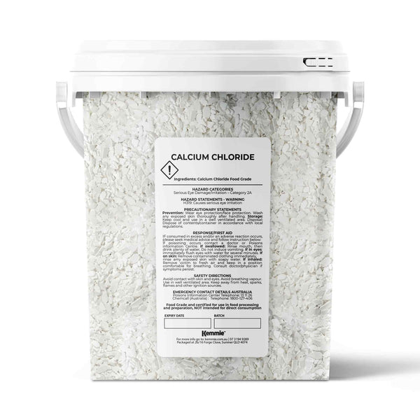 Calcium Chloride Flakes CaCl2 FCC 77% Food Grade Soluble Cheese Beer 1.2kg