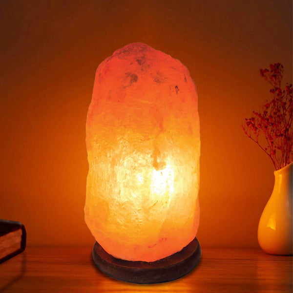 Himalayan Pink Salt Lamp Carved Rock Crystal Light 5kg 12V 12W