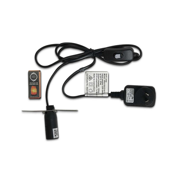 Himalayan Salt Lamp Soccer Ball Carved Shape Pink Crystal Rock Light