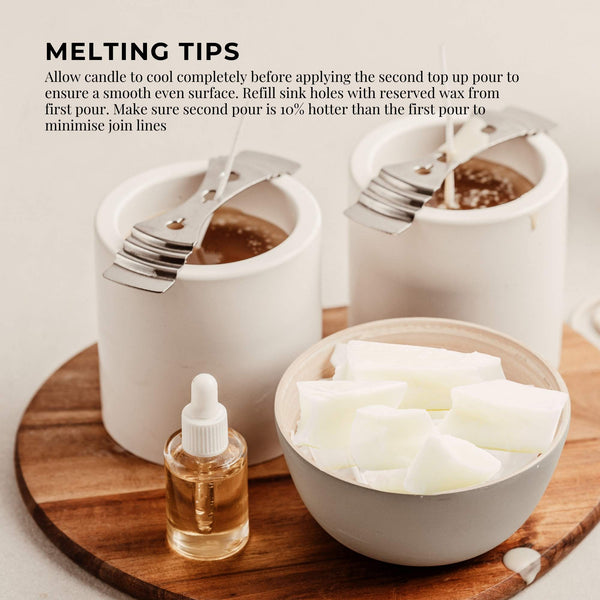 Orku Paraffin Wax Blocks Refined Hard Unscented Chunk Candle Soap Making 20kg