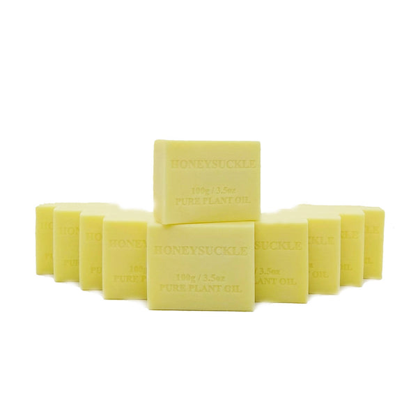10x 100g Honeysuckle Plant Oil Soap Bars Natural Creamy Triple Milled Australian