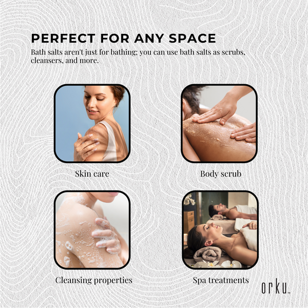 Pink Himalayan Bath Salts Natural Crystal Rocks Spa Therapy Body Scrub 1kg