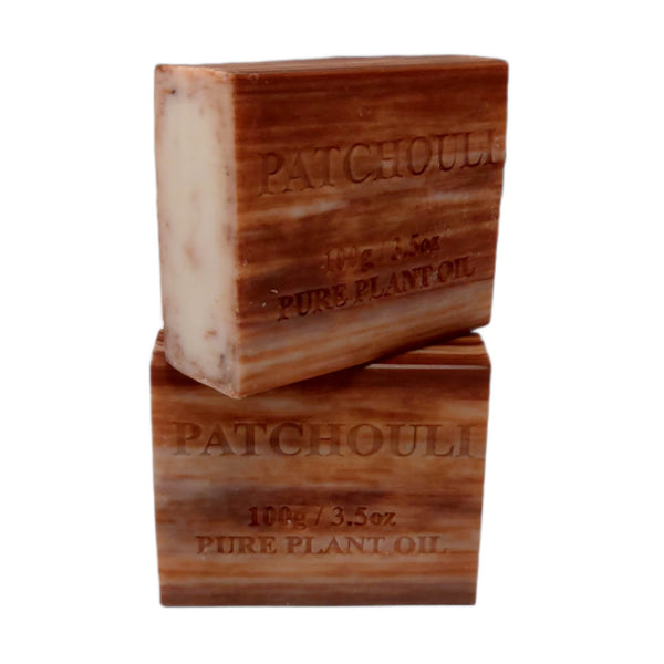 100x 100g Patchouli Plant Oil Soap Bars Natural Triple Milled Australian