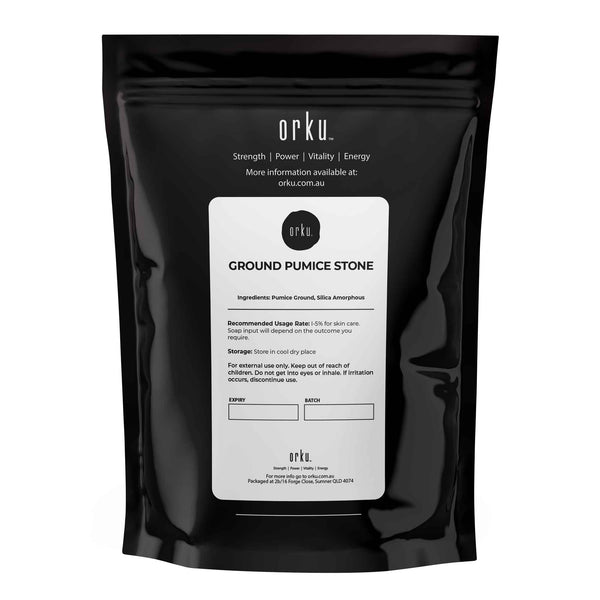 Ground Pumice Stone Granular Powder Exfoliant Body Scrub Soap Additive 400g