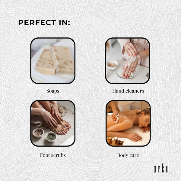 Ground Pumice Stone Granular Powder Exfoliant Body Scrub Soap Additive 1kg