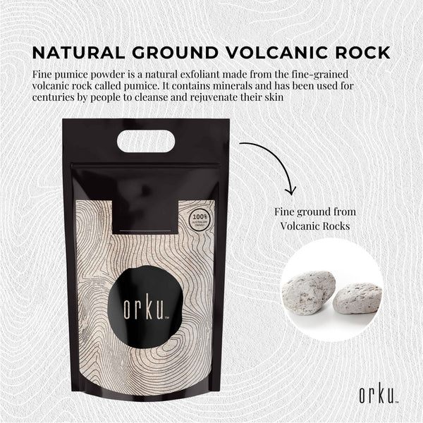 Ground Pumice Stone Granular Powder Exfoliant Body Scrub Soap Additive 5kg