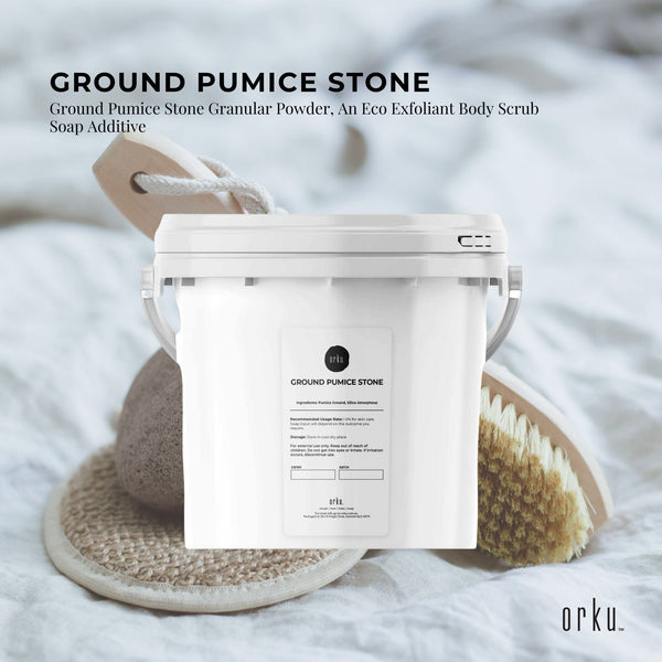 Ground Pumice Stone Granular Powder Exfoliant Body Scrub Soap Additive 5kg