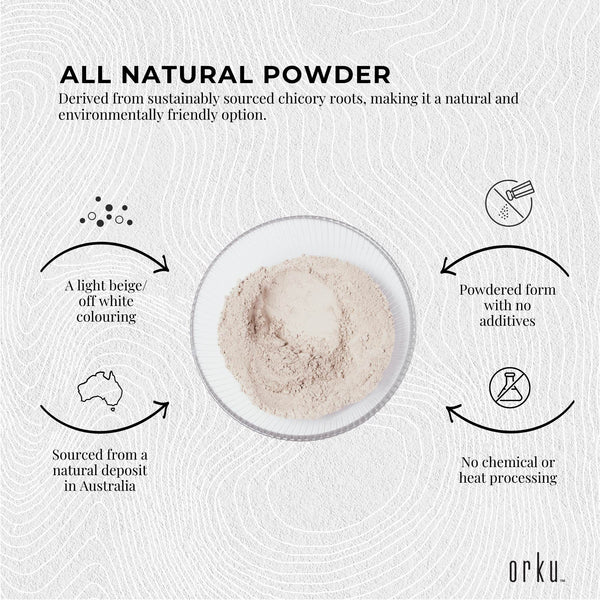 Orku Organic Sodium Bentonite Montmorillonite Clay Powder Face Mask 5kg