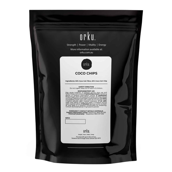 Orku 50% Coco Coir 50% Coco Chip Premium Hydroponic Plant Growing Medium 2L