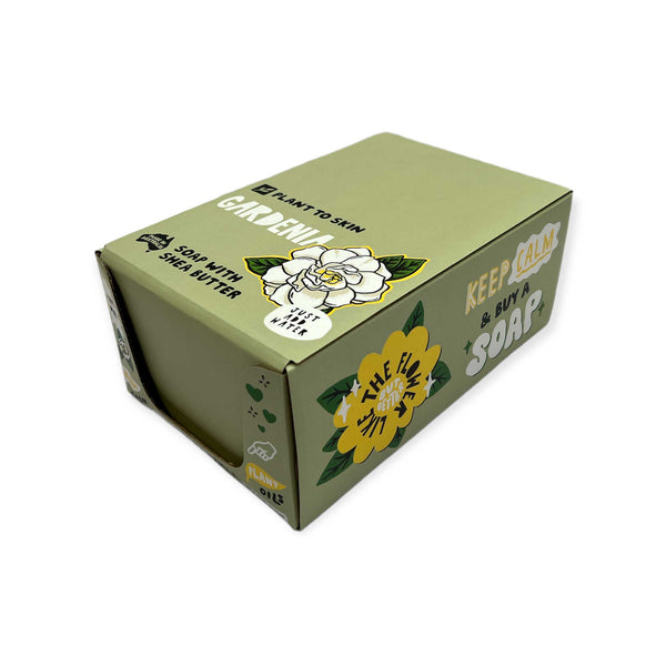 4x 100g Gardenia Shea Plant Oil Soap Bars Natural Triple Milled Australian