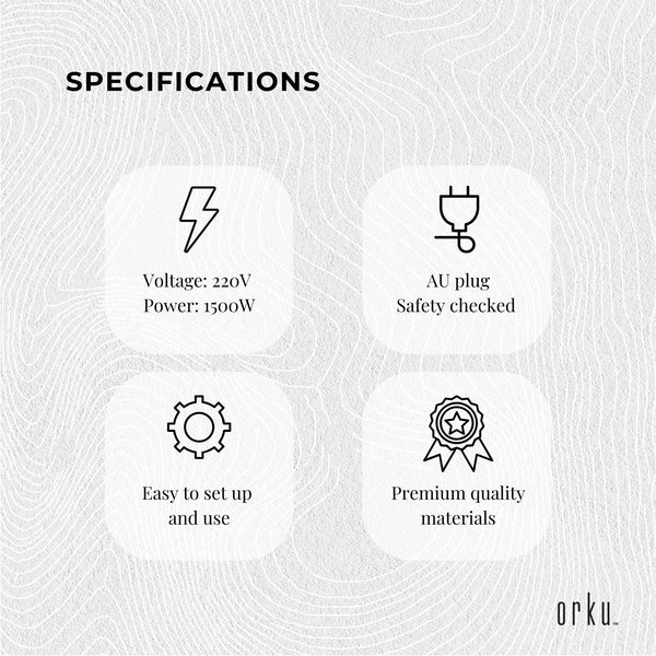 10L Orku Candle Wax Heater With Core Heating Tap - Electric Warmer Melter Pot