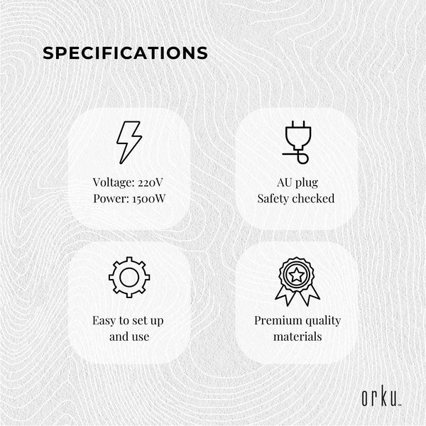 10L Orku Candle Wax Heater With Tap And Accessories - Candle Making Melter Pot