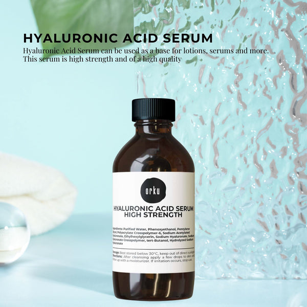 Orku Hyaluronic Acid Serum High Strength Cosmetic Face Skin Care 250ml