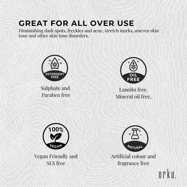 Orku Hyaluronic Acid Serum High Strength Cosmetic Face Skin Care 250ml