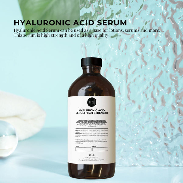 Orku Hyaluronic Acid Serum High Strength Cosmetic Face Skin Care 500ml