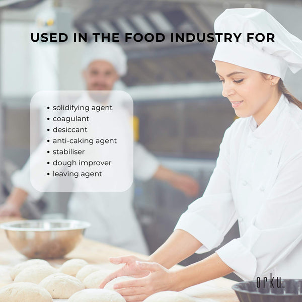 Calcium Sulphate Gypsum Powder Hydrous Sulfate Food Grade 10kg