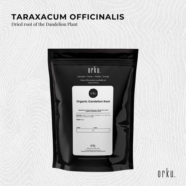 Orku Organic Dandelion Root Dried Raw Herbal Tea Supplement 1kg