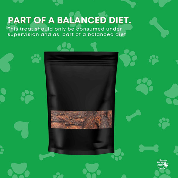 Chicken Breast Jerky Dog Puppy Treat Chew Dehydrated Australian Healthy 1kg