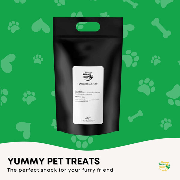 Dog Puppy Treat Chew Chicken Breast Jerky Dehydrated Australian Healthy 2kg