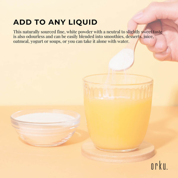Orku 3.5Kg Chicory Root Inulin Powder Bucket - Prebiotic Unflavoured Supplement