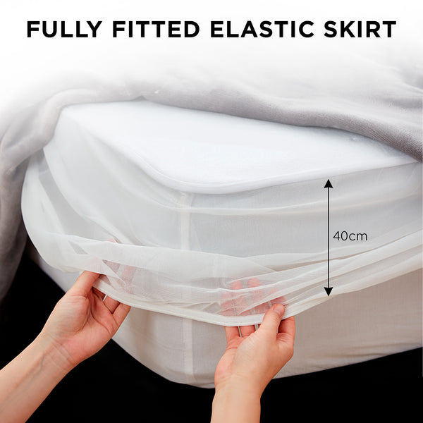 Morphy Richards Electric Blanket Washable 6 Settings Timer 40cm Wall King