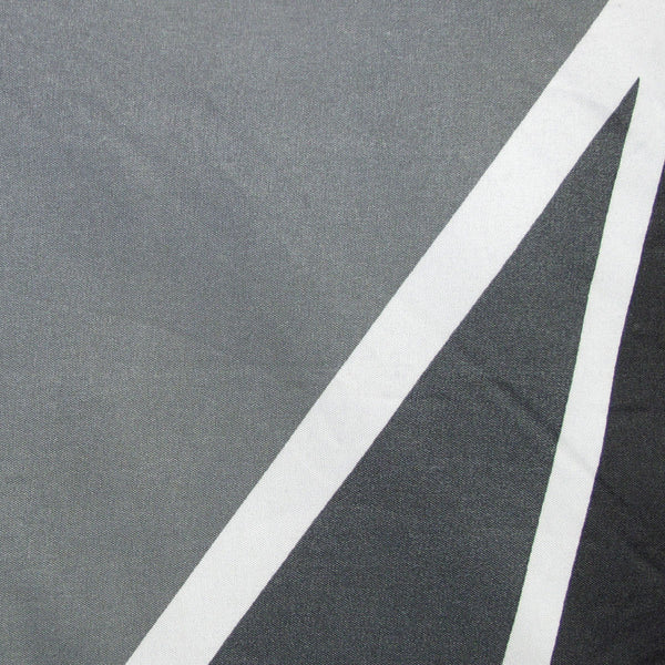 Artex Owen Geometric Reversible Microfibre Quilt Doona Duvet Grey King